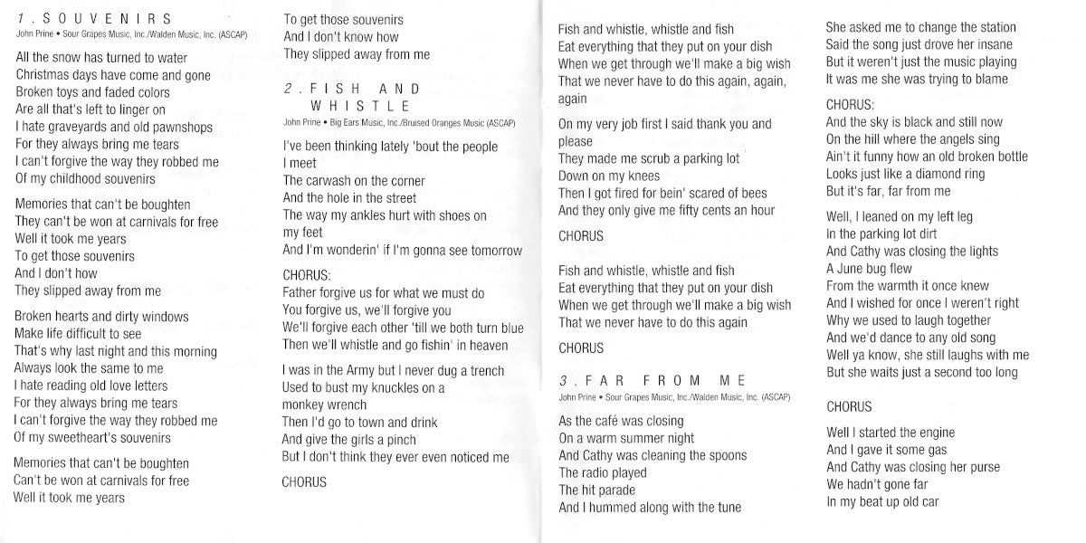 John Prine – Souvenirs (2-LP Vinyl)