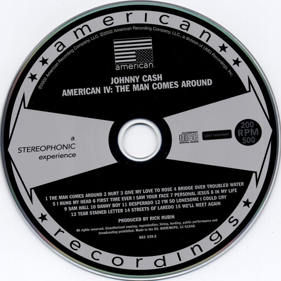 Johnny Cash – The Man Comes Around (CD)