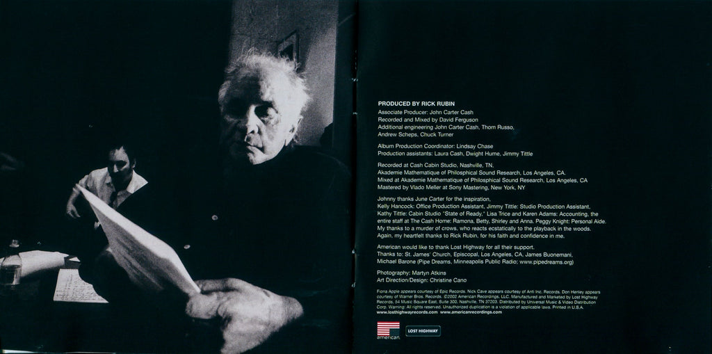Johnny Cash – The Man Comes Around (CD)