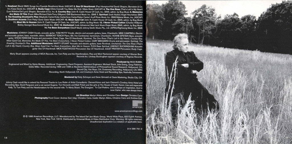 Johnny Cash – Unchained (CD)