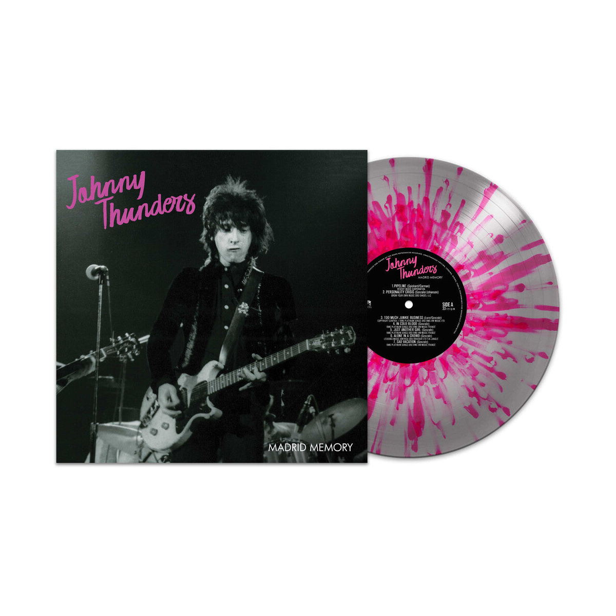 Johnny Thunders – Madrid Memory (Splatter LP Vinyl)