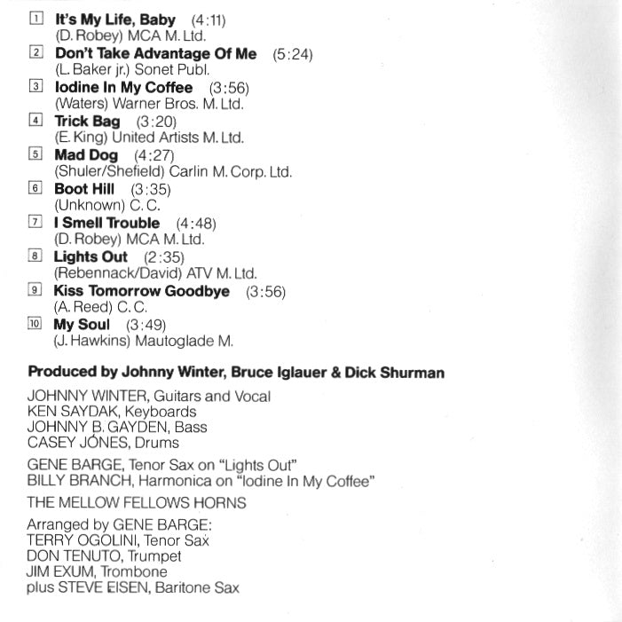 Johnny Winter – Guitar Slinger (LP Vinyl)