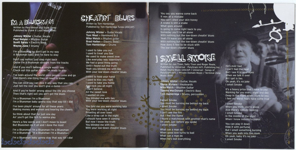 Johnny Winter – I'm A Bluesman (CD)