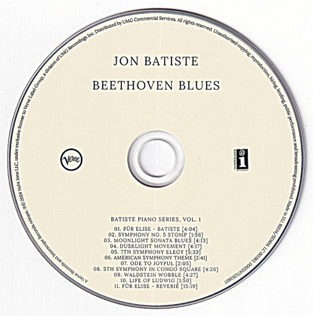 Jon Batiste – Beethoven Blues (CD)