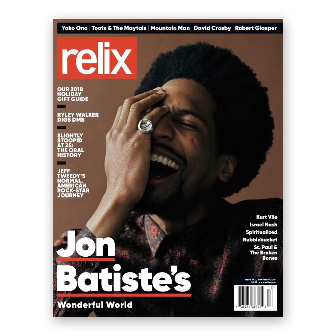 Jon Batiste - December 2018 Relix Issue