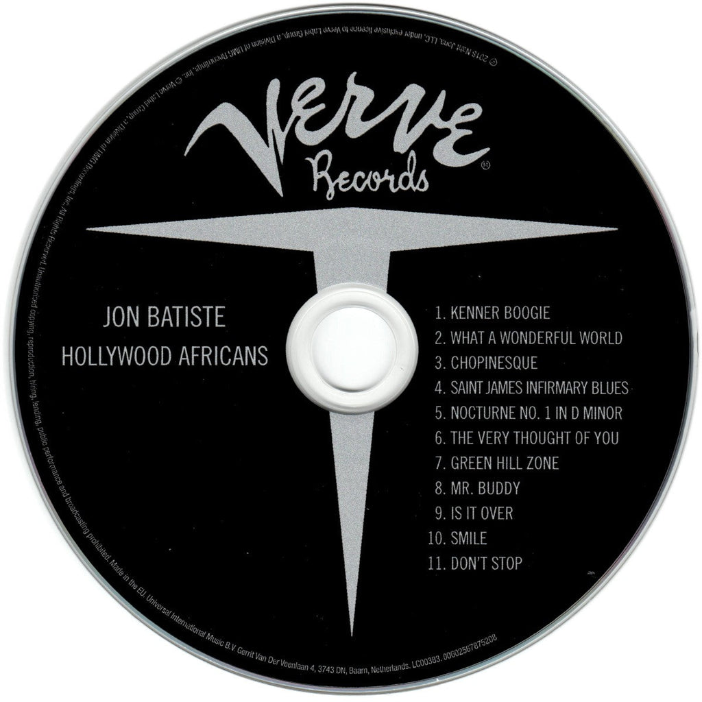 Jon Batiste – Hollywood Africans (CD)