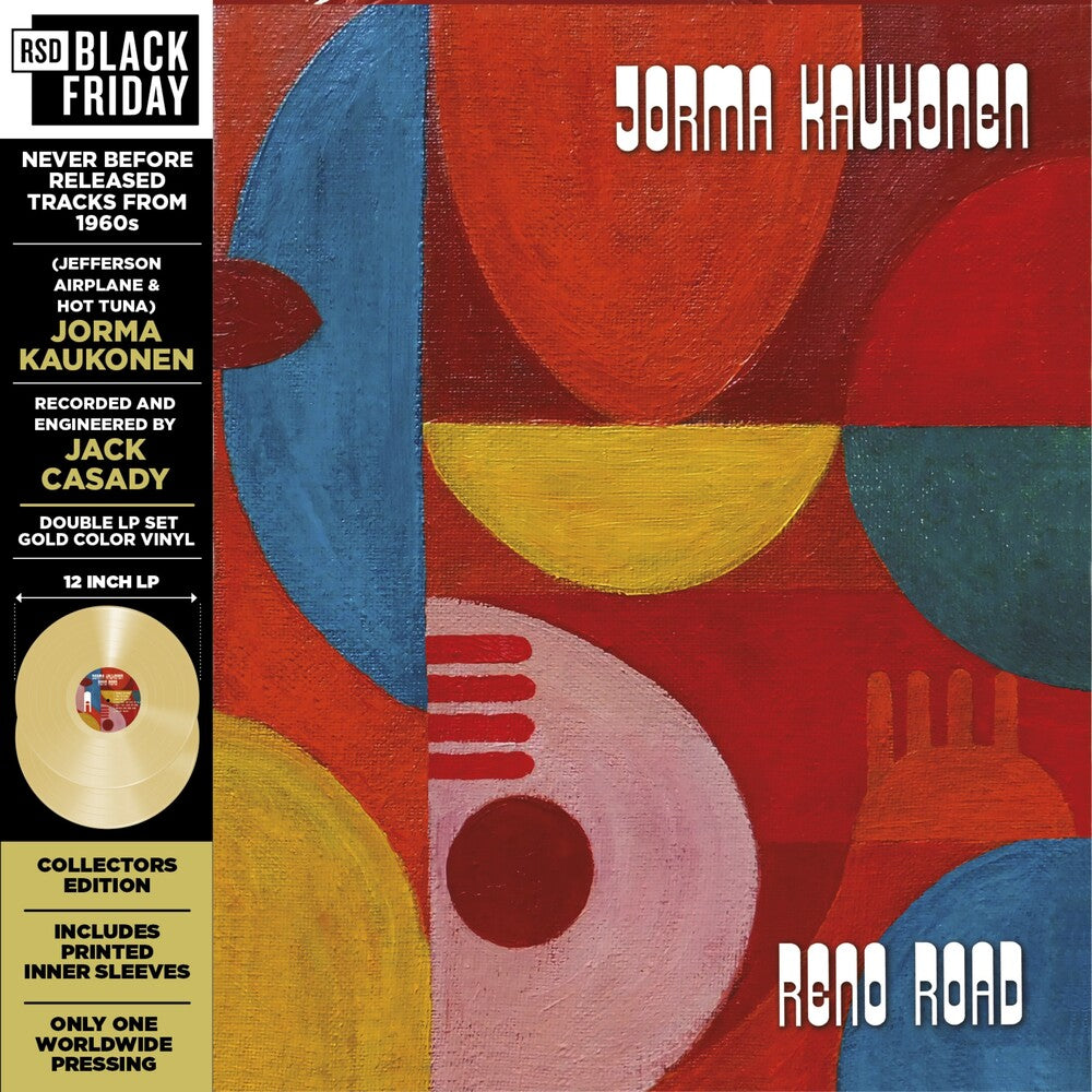Jorma Kaukonen  / Jack Casady– Reno Road: Unleased Tracks From The '60's (2-LP Vinyl)