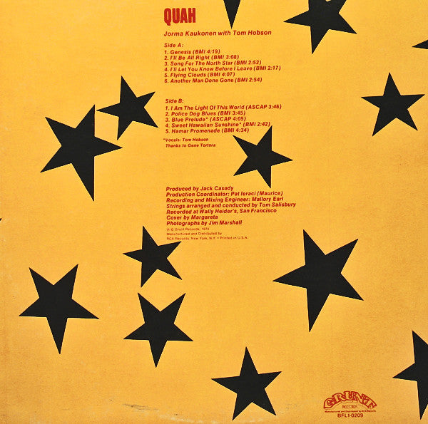 Jorma Kaukonen – Quah (CD)