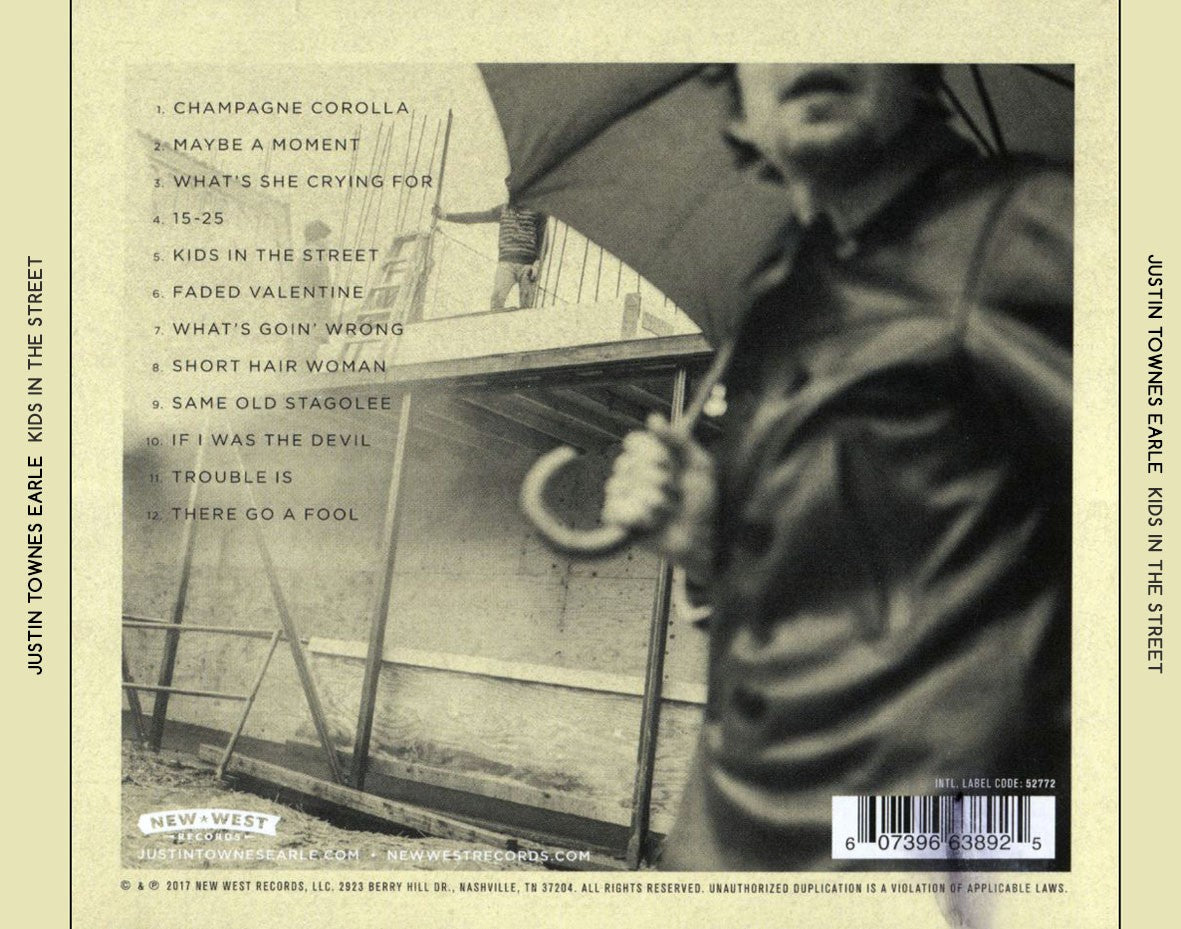 Justin Townes Earle – Kids In The Street (CD)