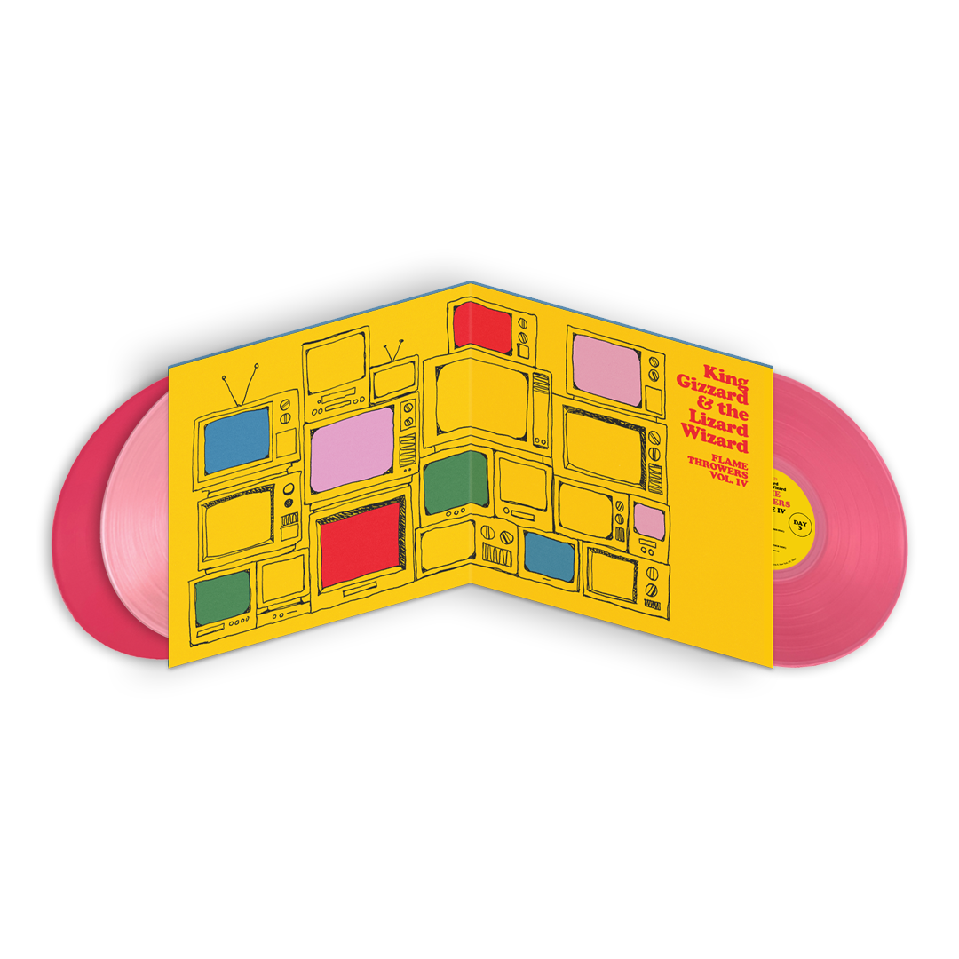 King Gizzard & The Lizard Wizard – Flame Throwers: Volume 4 (Live at Field of Vision 2025 • Limited Edition 3-LP Vinyl)