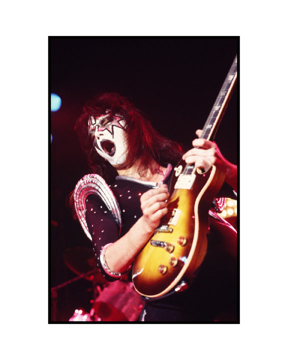 KISS' Ace Frehley (1970s) Photo Print
