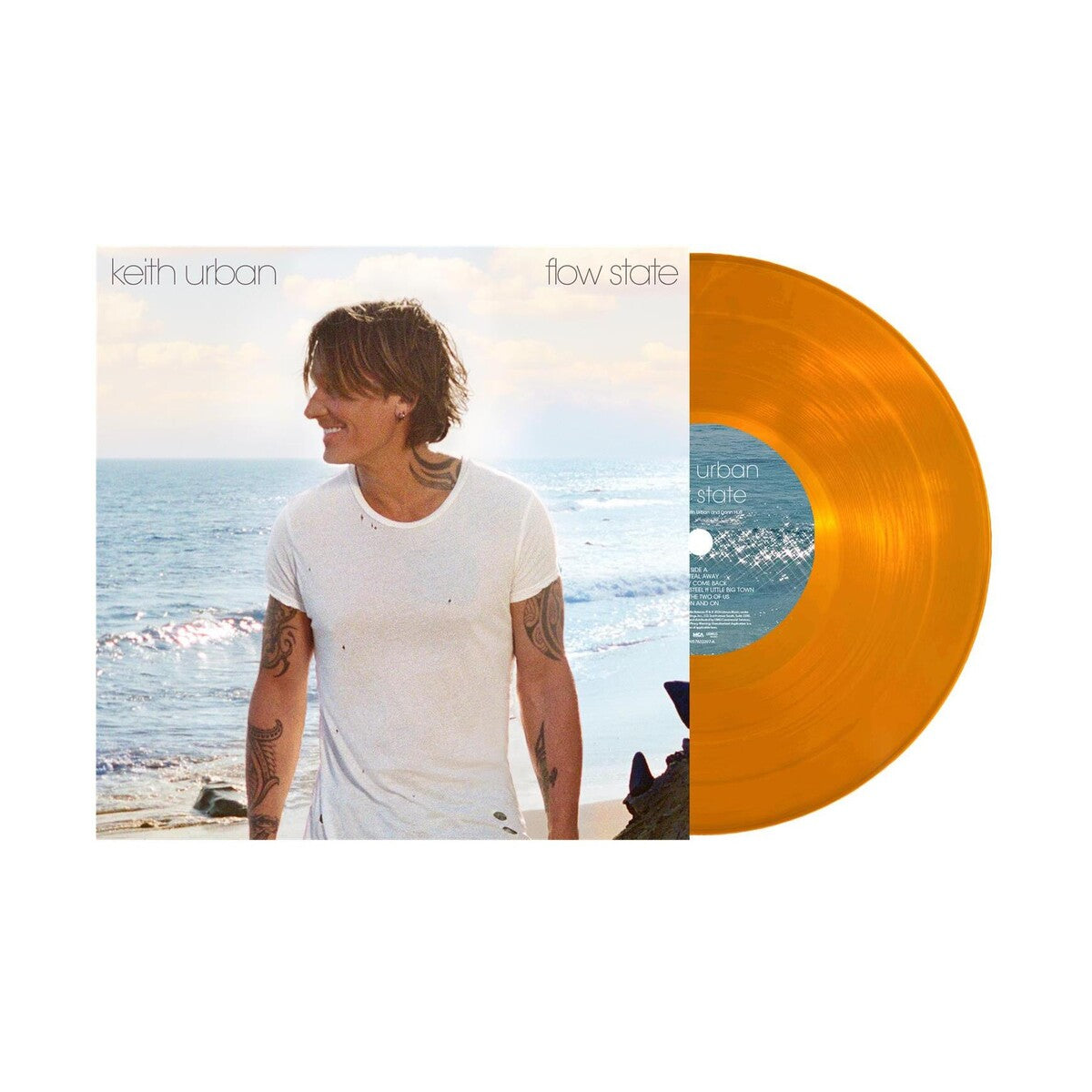 Keith Urban – flow state (Translucent Orange LP Vinyl)
