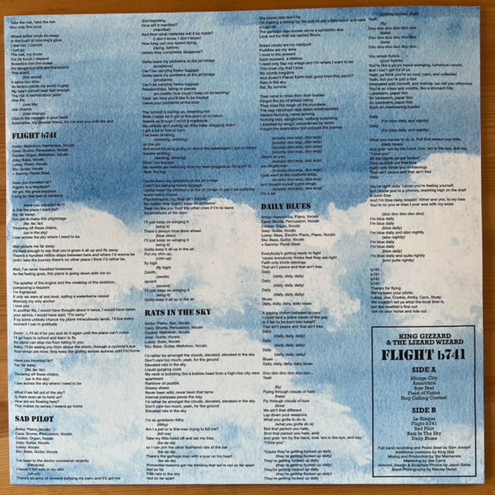King Gizzard & The Lizard Wizard – Flight B741 (Deluxe LP Vinyl)
