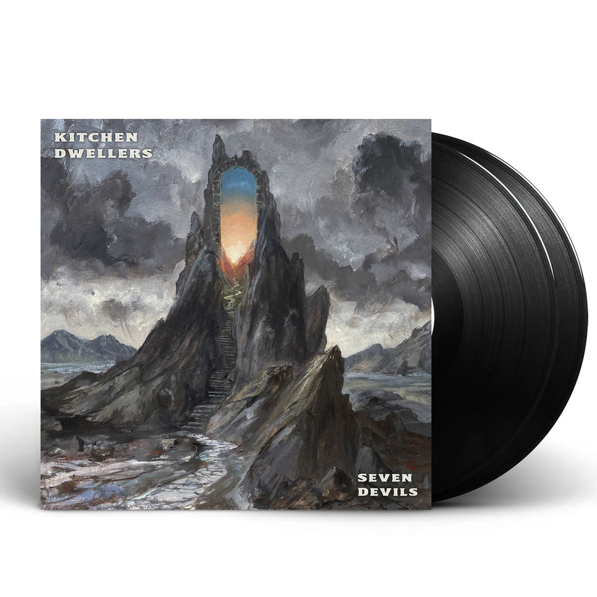 Kitchen Dwellers – Seven Devils (Blue & Orange Galaxy 2-LP Vinyl)