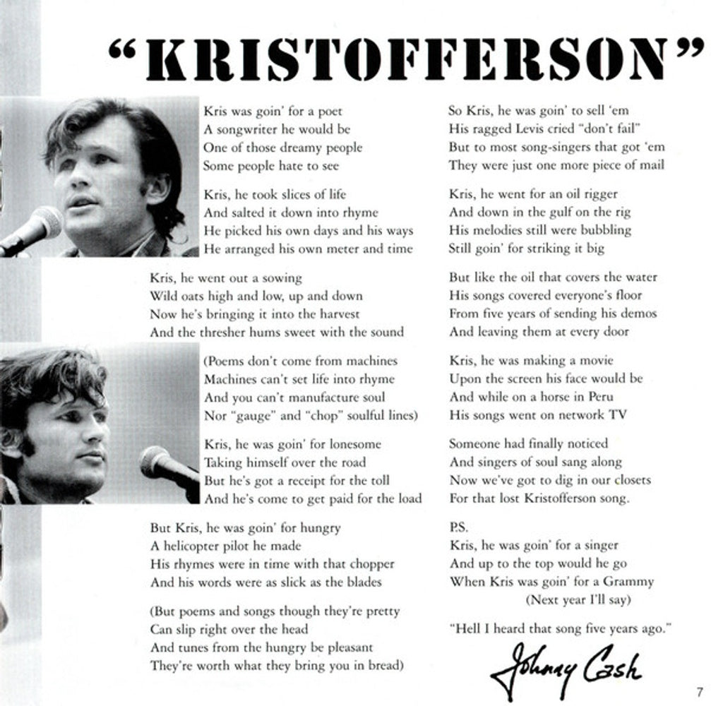 Kris Kristofferson – Kristofferson (CD)