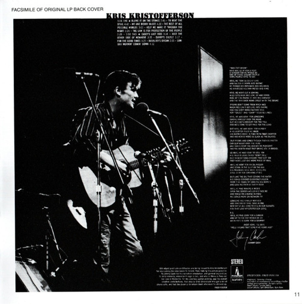 Kris Kristofferson – Kristofferson (CD)