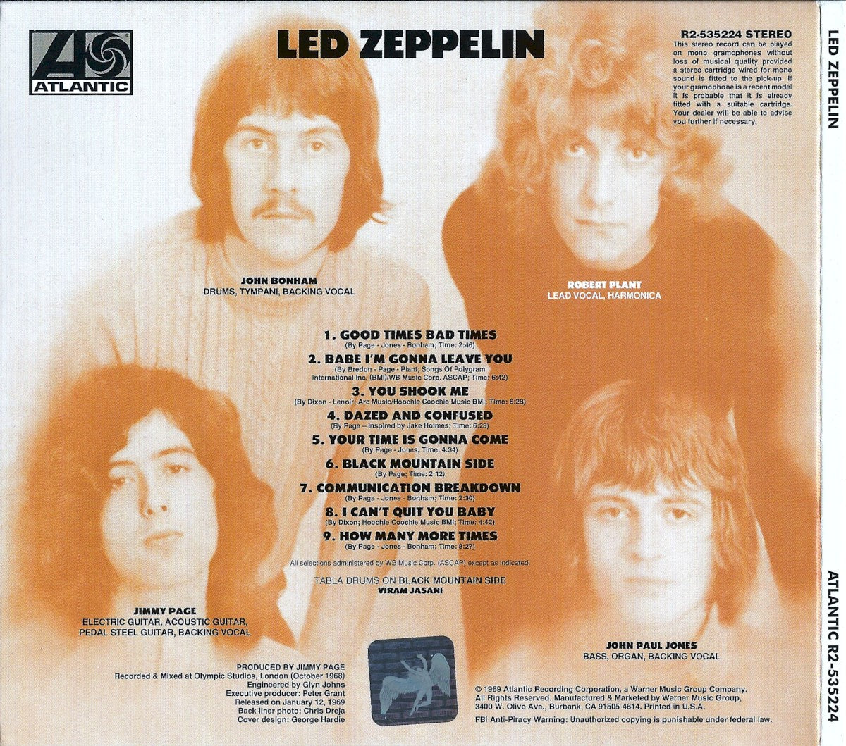Led Zeppelin – Led Zeppelin I: Remastered Original Album (CD)