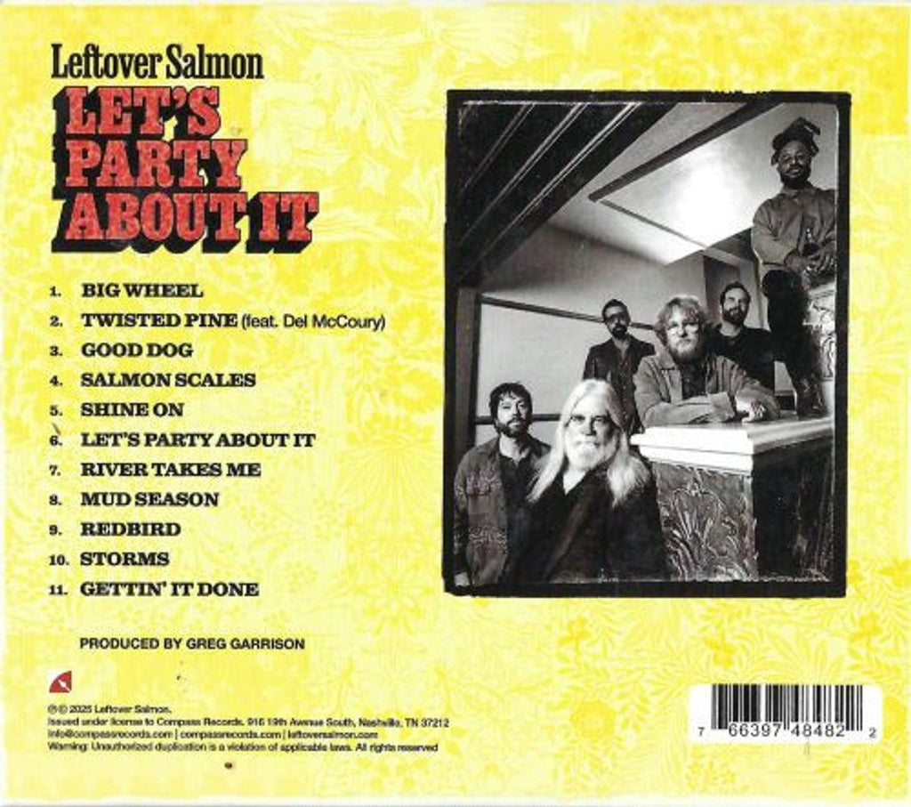 Leftover Salmon – Let's Party About It (CD)
