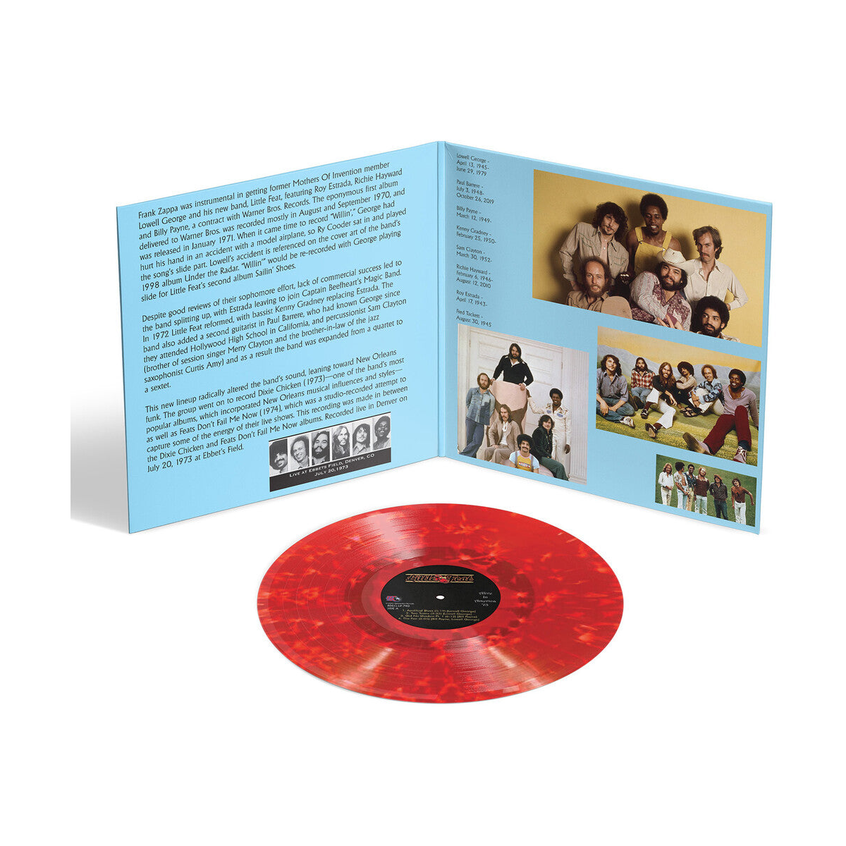 Little Feat – Alive In America '73 (Red LP Vinyl)