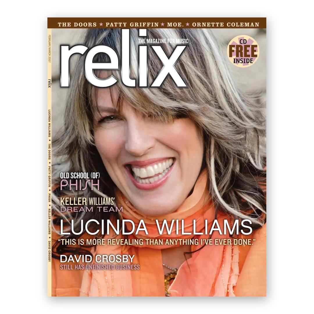 Lucinda Williams - February/March 2007 Relix Issue