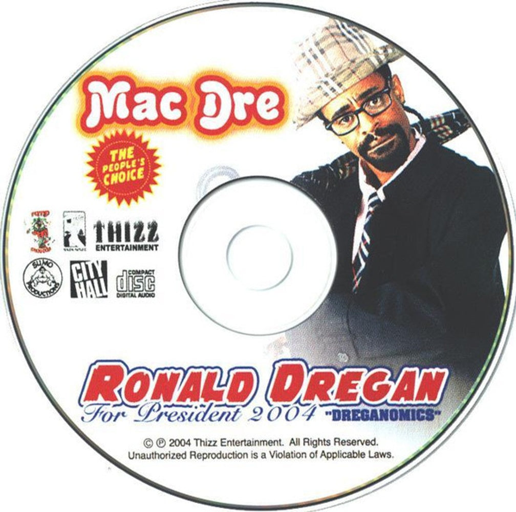 Mac Dre – Ronald Dregan For President 2004: Dreganomics (CD)