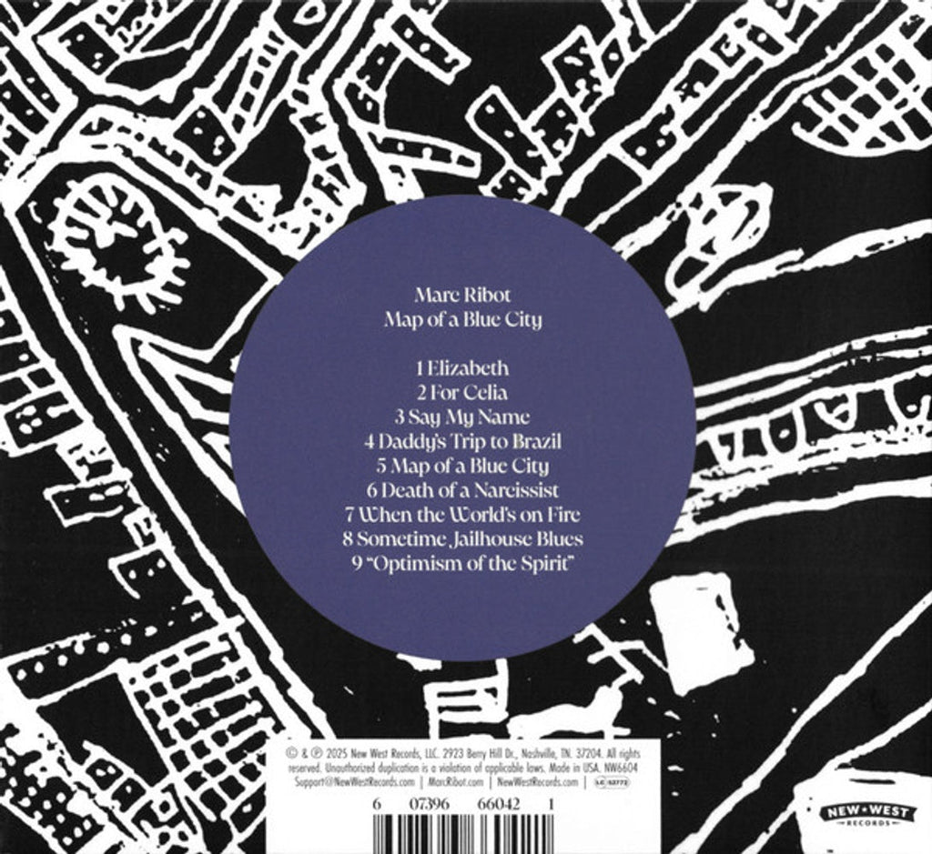 Marc Ribot – Map of a Blue City (CD)