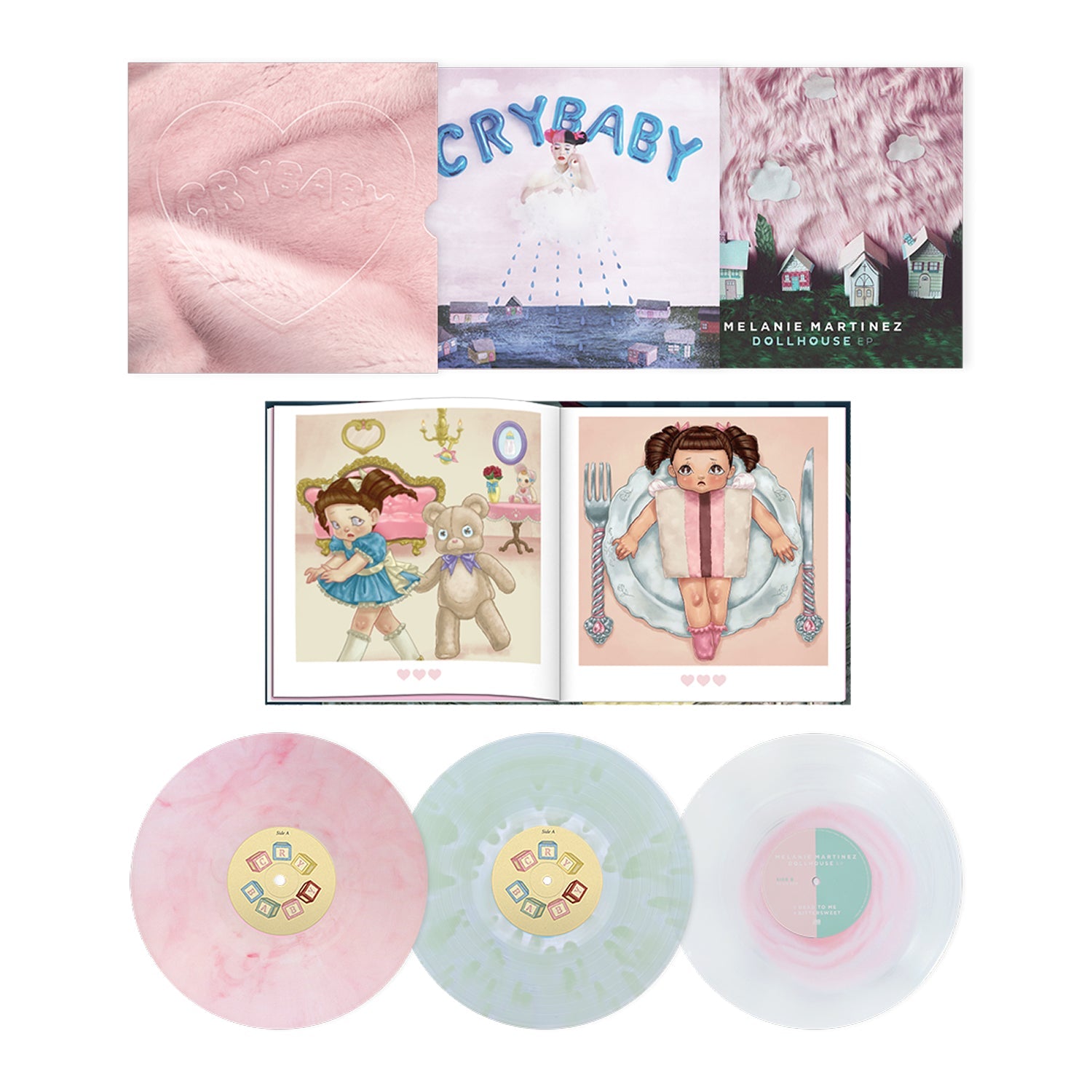 Melanie Martinez - Melanie Martinez - Cry Baby [3LP Pink & Coke Bottle Green Clear]