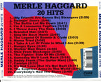 Merle Haggard – 20 Hits (CD)