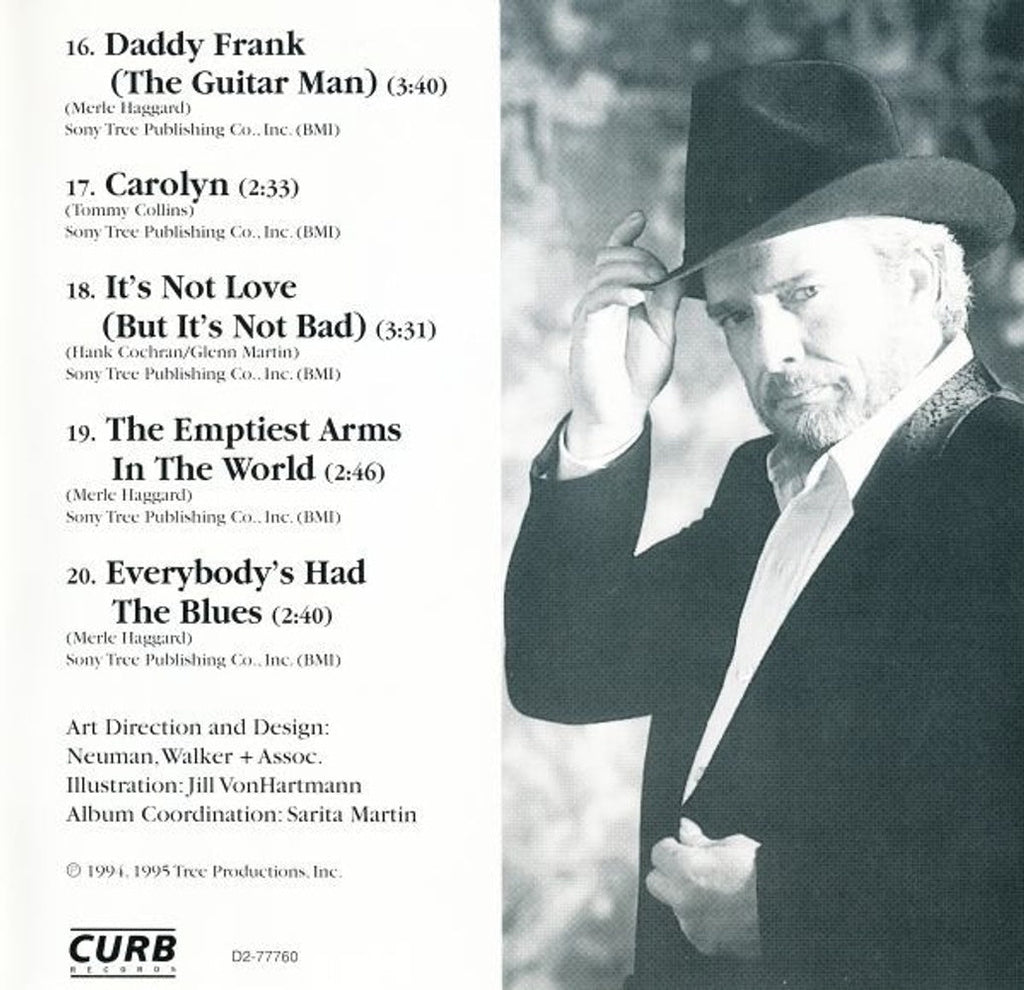 Merle Haggard – 20 Hits (CD)