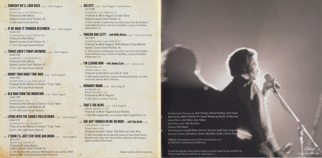 Merle Haggard – Hag: The Best of Merle Haggard (CD)