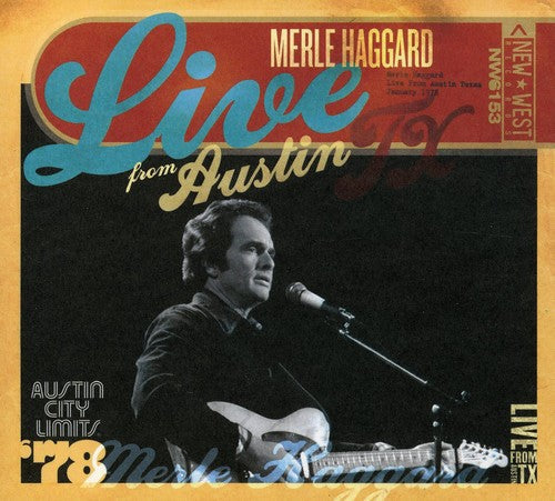 Merle Haggard – Live From Austin, TX '78 (CD)