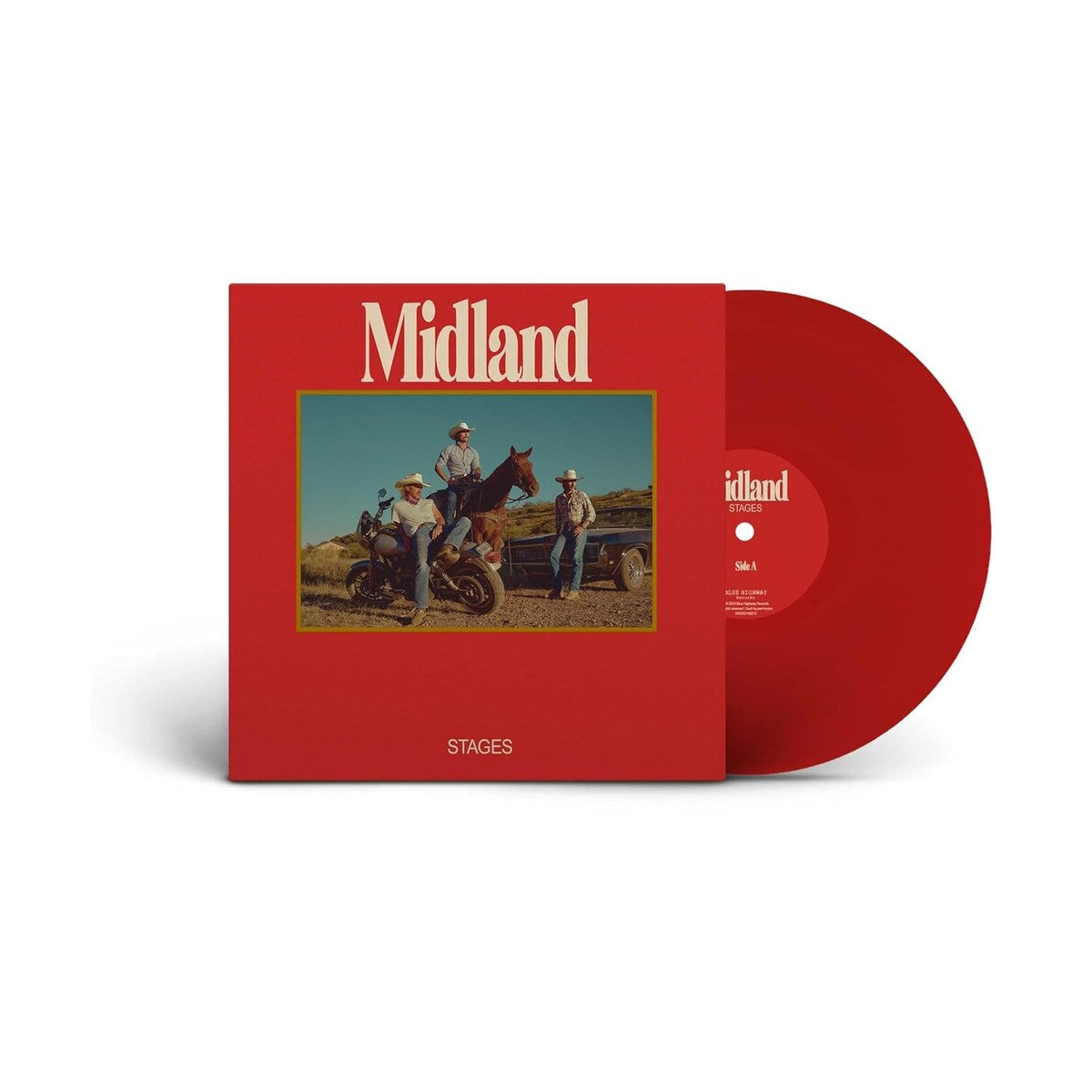 Midland – Stages (Clear Red LP Vinyl)