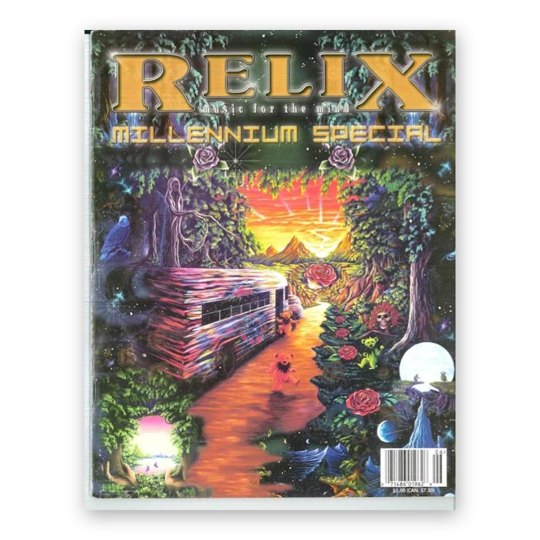 Millenium Special Cover By Una Toibin- December 1999 Relix Issue