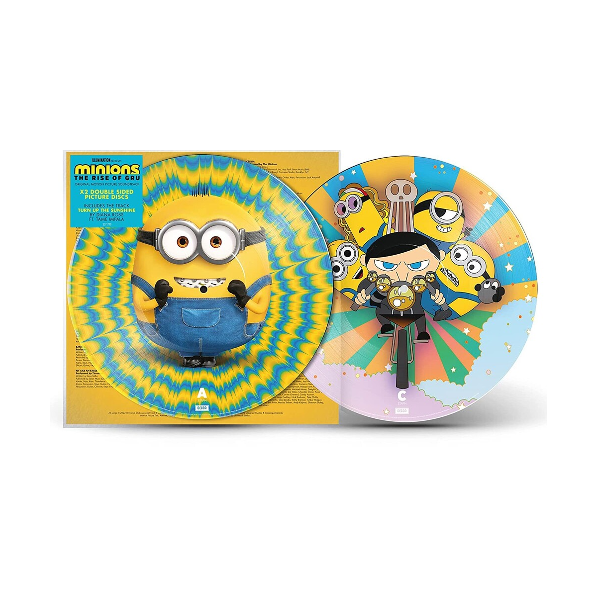 Minions [Movie] – Minions: The Rise Of Gru (Picture Disc LP Vinyl)