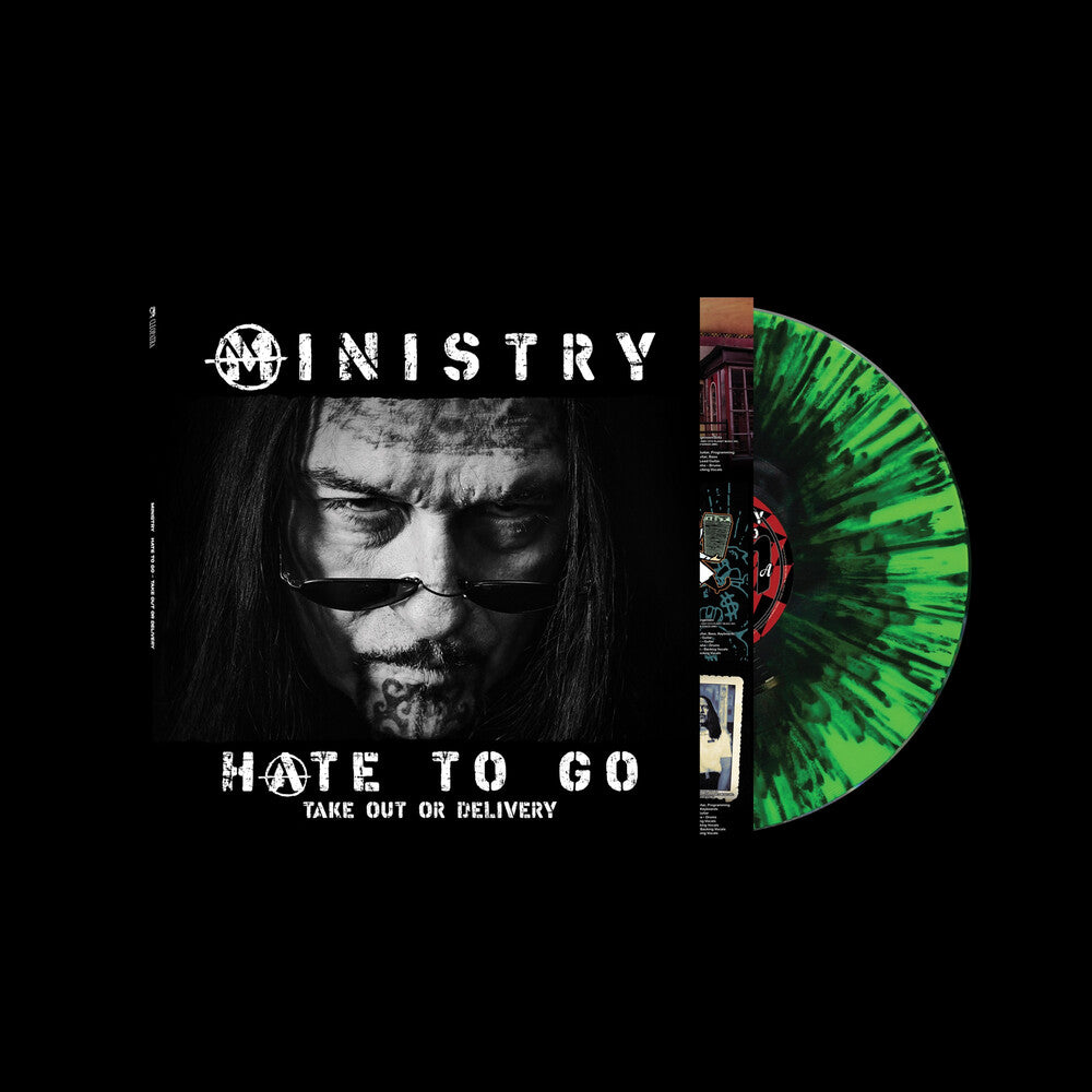 Ministry – Hate To Go: Take Out Or Delivery (Black/Green Splatter LP Vinyl)