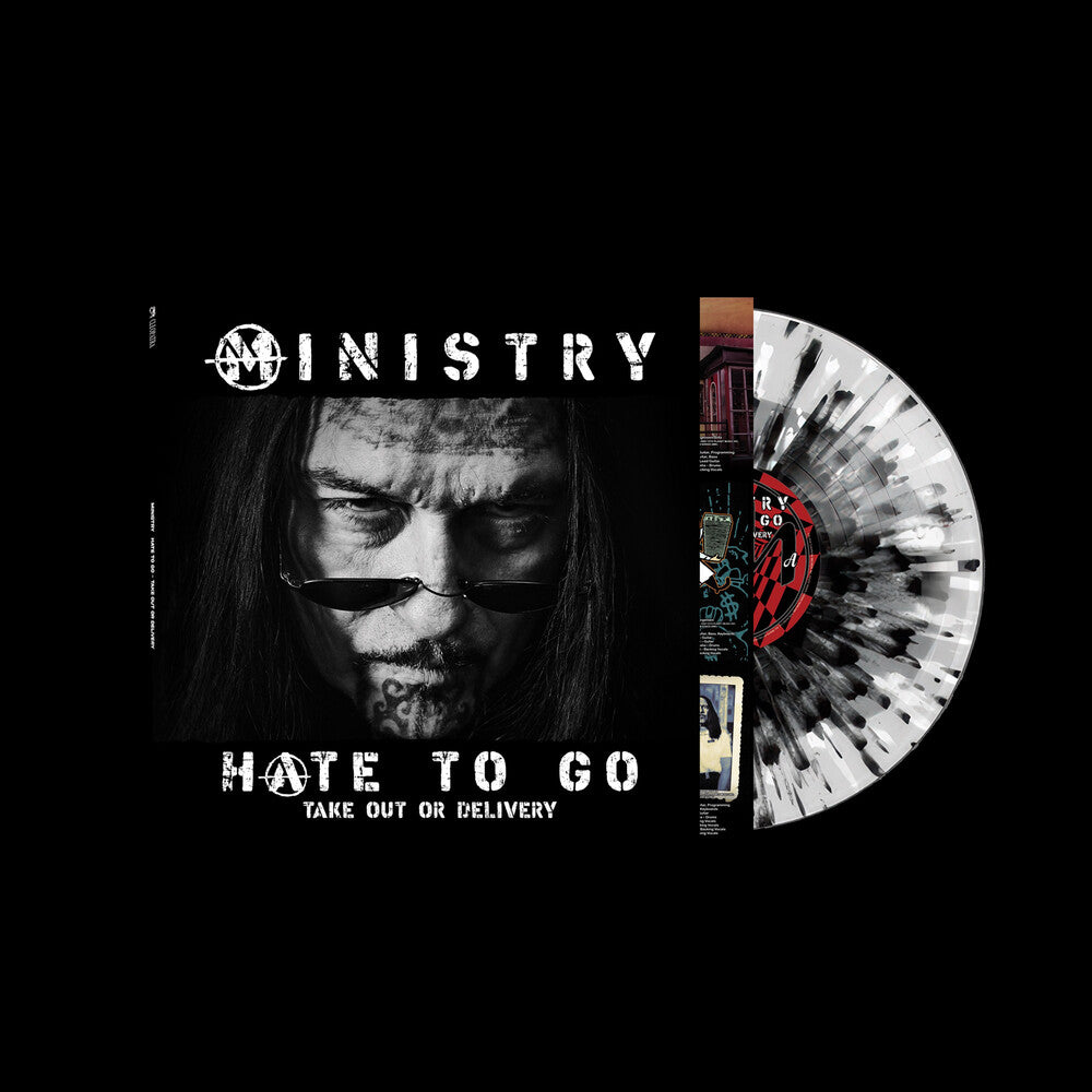 Ministry – Hate To Go: Take Out Or Delivery (Black/Silver Splatter LP Vinyl)