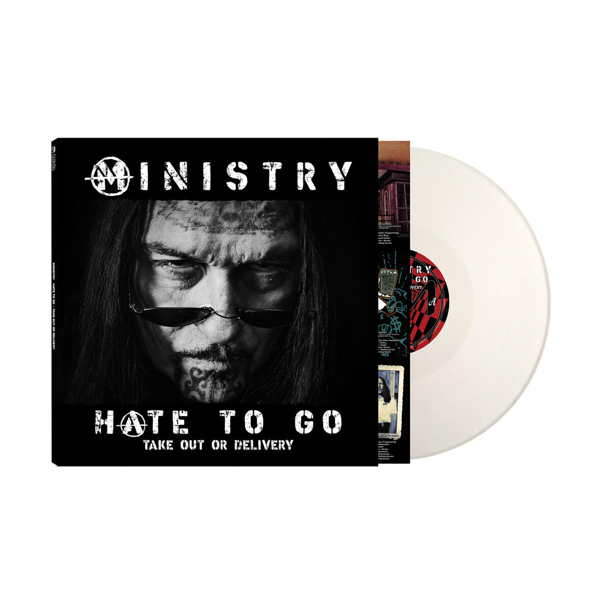 Ministry – Hate To Go: Take Out Or Delivery (White LP Vinyl)