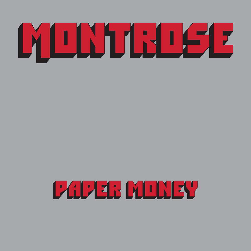 Montrose – Paper Money (Clear LP Vinyl)