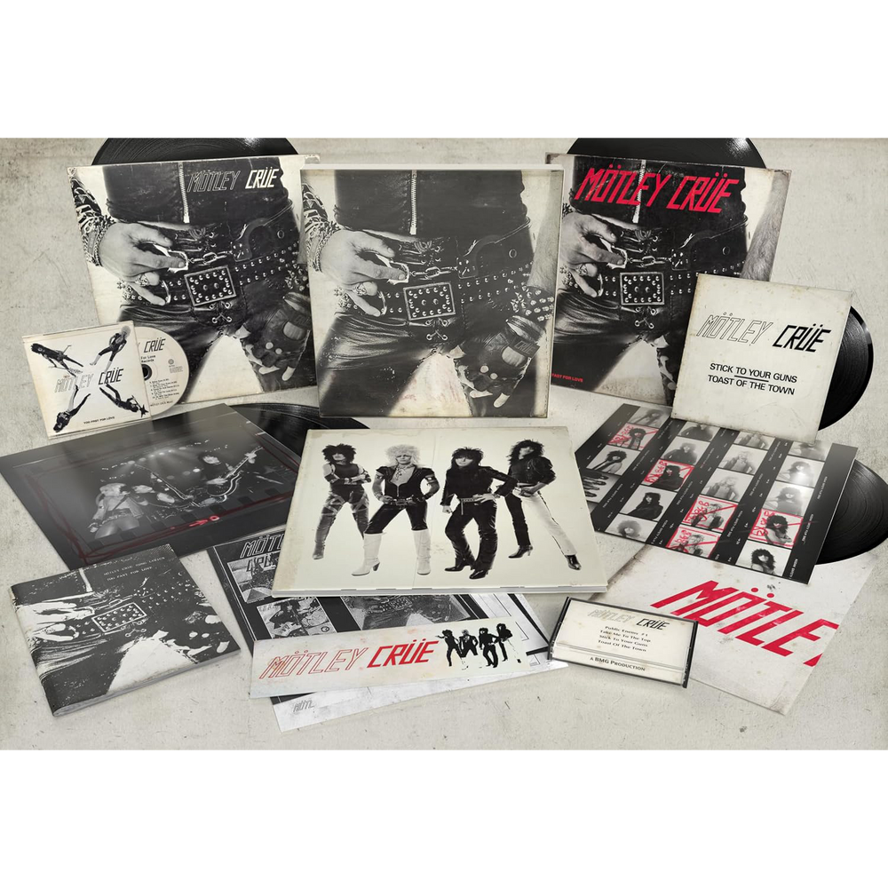 Motley Crue – Too Fast for Love (5-LP Vinyl + CD + Cassette)
