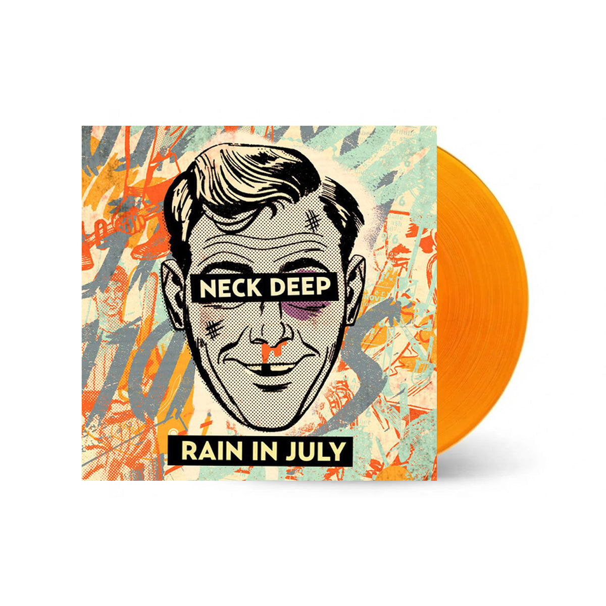 Neck Deep - Rain in July (10th Anniversary) [Orange]