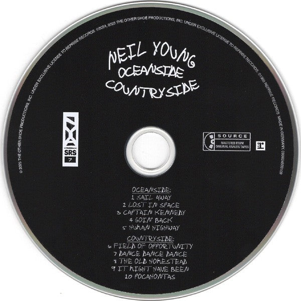 Neil Young – Oceanside Countryside (CD)