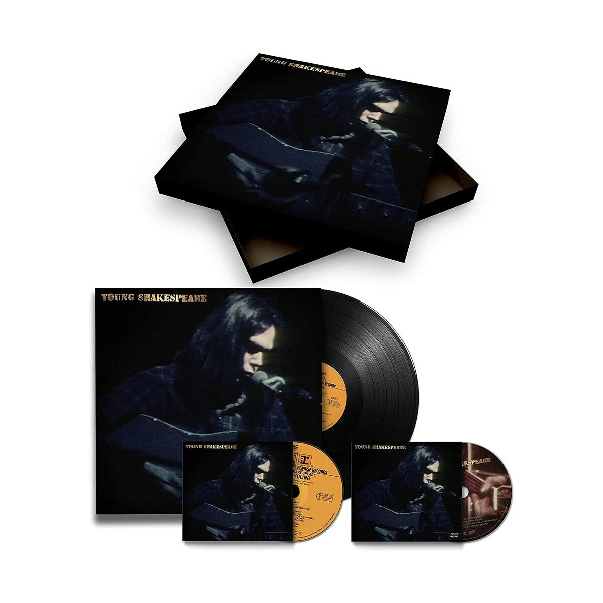 Neil Young - Young Shakespeare (4-LP + 4-CD + DVD Deluxe Box Set Vinyl)