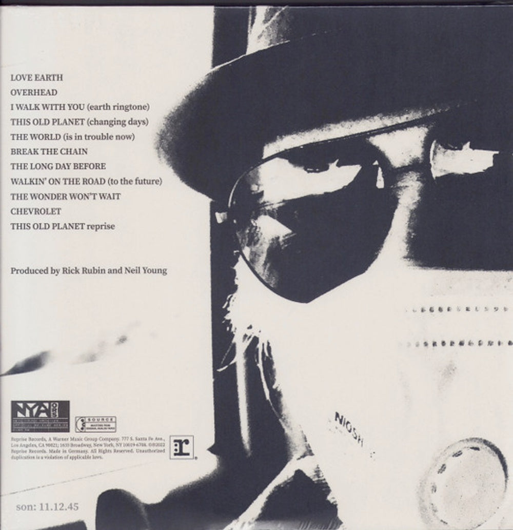 Neil Young with Crazy Horse – World Record (2-LP Vinyl)