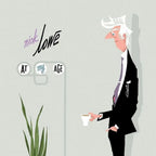 Nick Lowe – At My Age (LP Silver Vinyl)