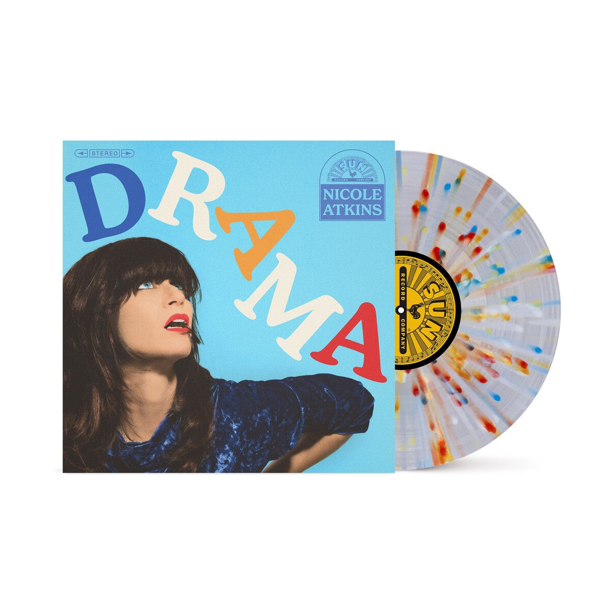 Nicole Atkins – Drama (Red Blue & Yellow Splatter LP Vinyl)