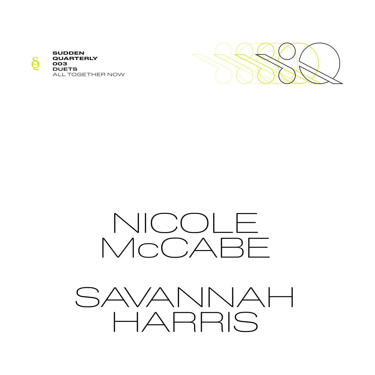 Nicole Mccabe / Harris,Savannah - Nicole Mccabe  / Harris,Savannah – All Together Now (LP Vinyl)