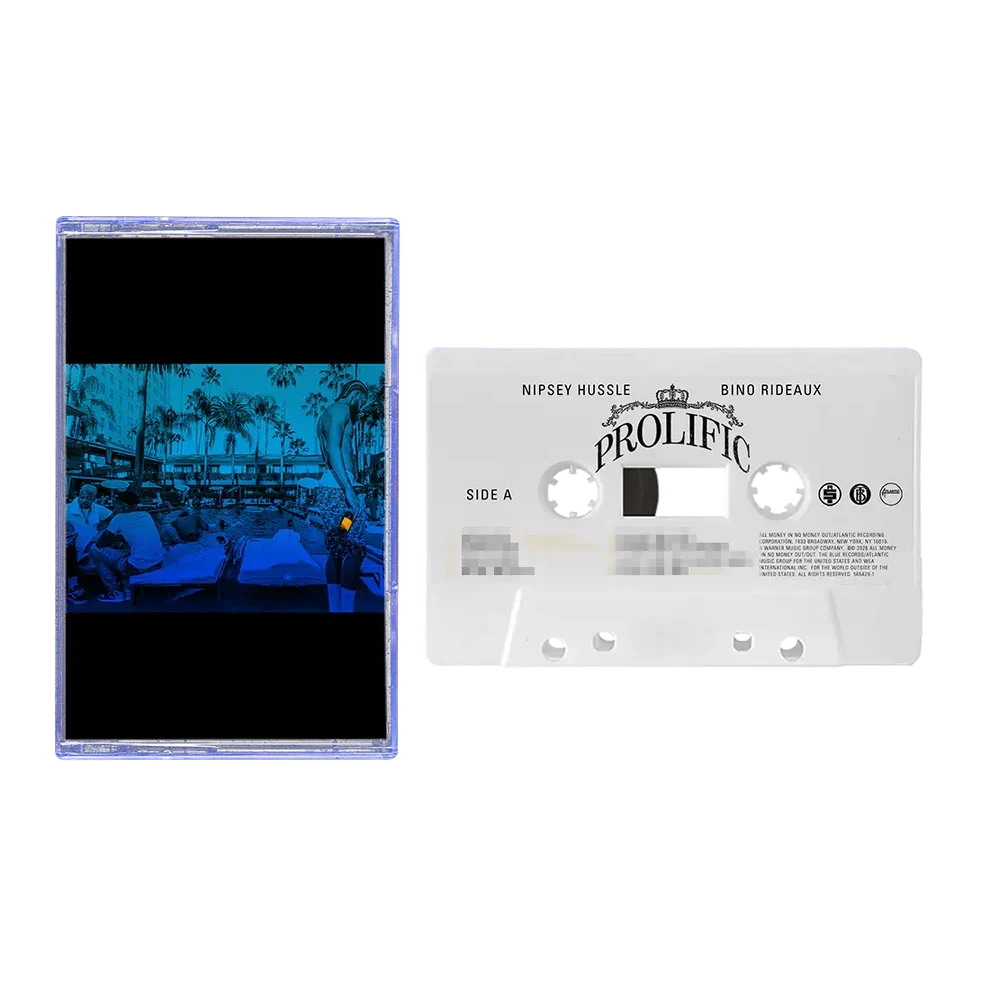 Nipsey Hussle & Bino Rideaux – PROLIFIC (White Cassette)