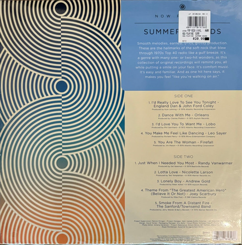 Now Playing - Summer Sounds (LP Vinyl)