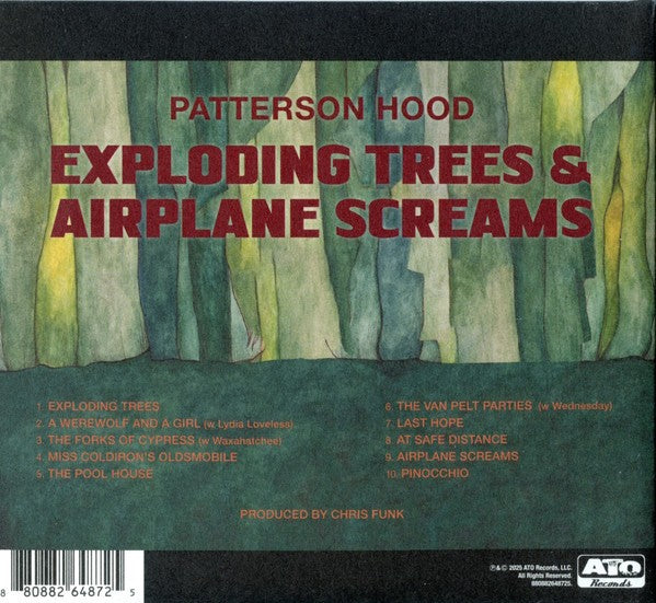 Patterson Hood – Exploding Trees & Airplane Screams (LP Vinyl)