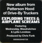 Patterson Hood – Exploding Trees & Airplane Screams (LP Vinyl)